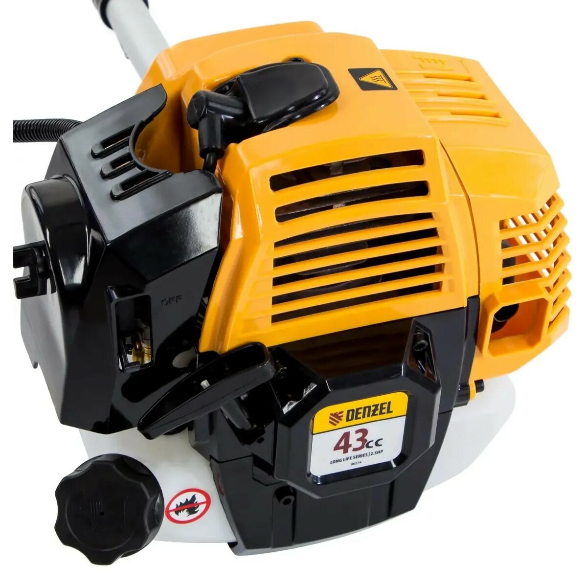 Триммер бензиновый Denzel DR-43S (Цвет: Yellow/Black)