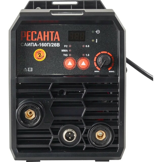 Сварочный аппарат Ресанта САИПА-160П / 26В (Цвет: Gray) Сварочный аппарат Ресанта САИПА-160П / 26В (Цвет: Gray)