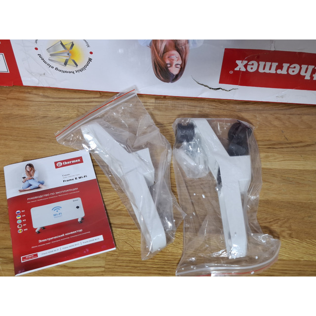 Конвектор Thermex Frame 1500E Wi-Fi (Цвет: White) Конвектор Thermex Frame 1500E Wi-Fi (Цвет: White)