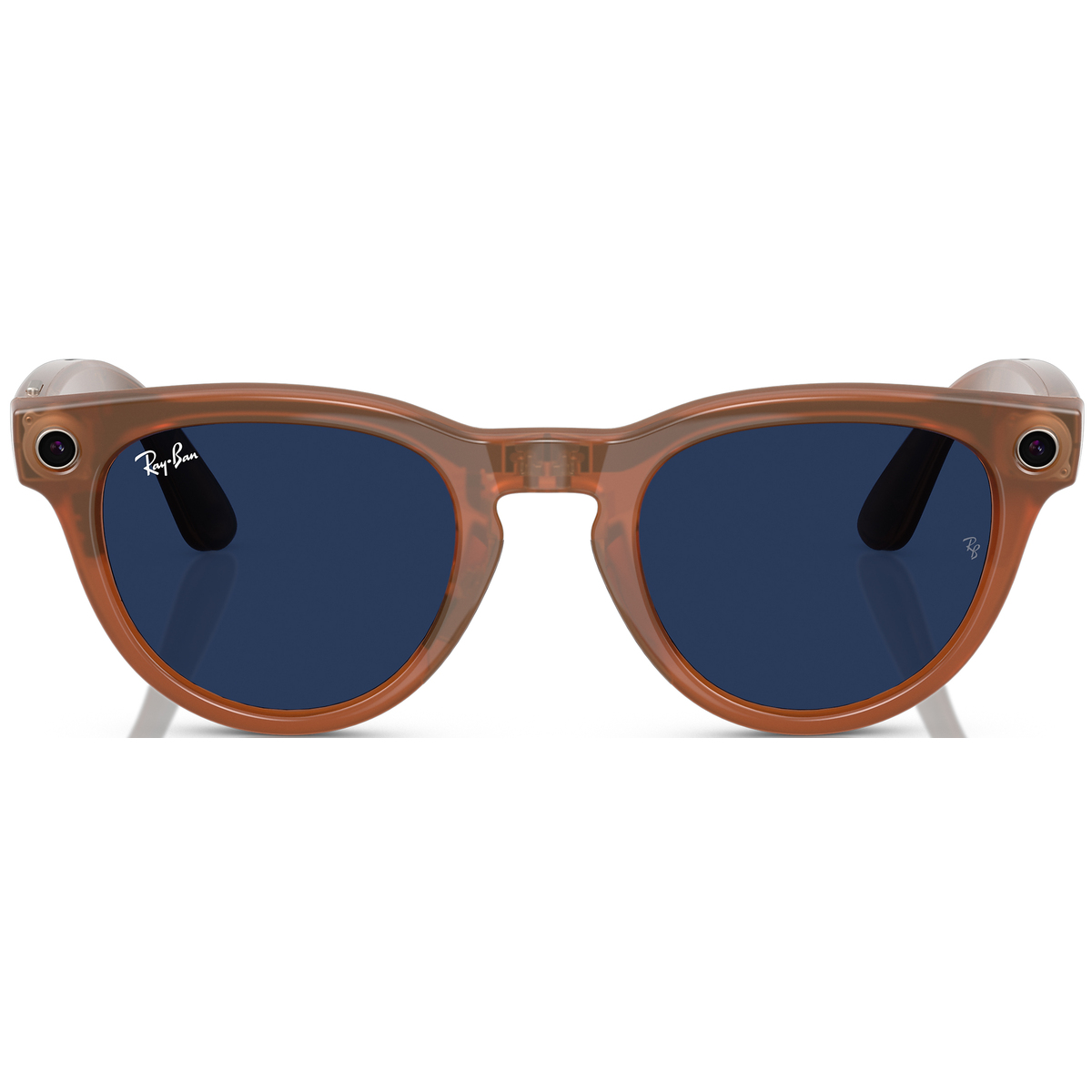 Умные очки Ray-Ban Meta Headliner RW4009 (Цвет: Shiny Caramel / Transitions Sapphire)