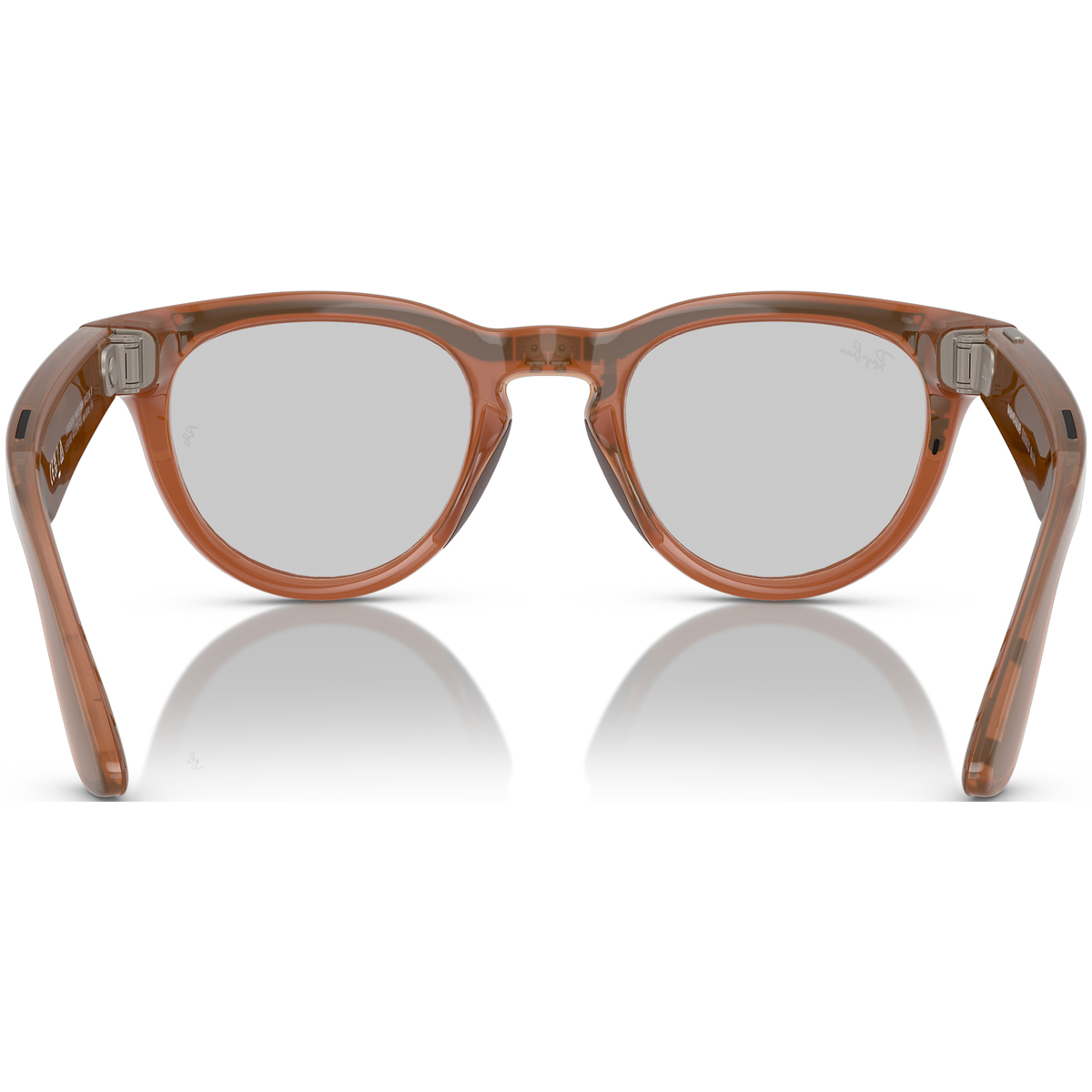 Умные очки Ray-Ban Meta Headliner RW4009 (Цвет: Shiny Caramel / Transitions Sapphire)