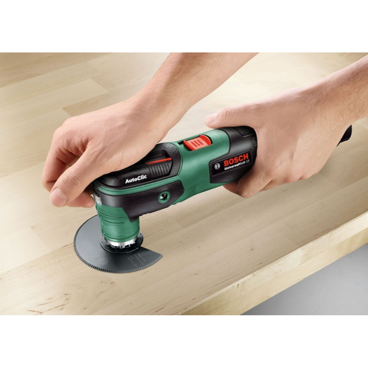 Многофункциональный инструмент Bosch UniversalMulti 12 (Цвет: Green)