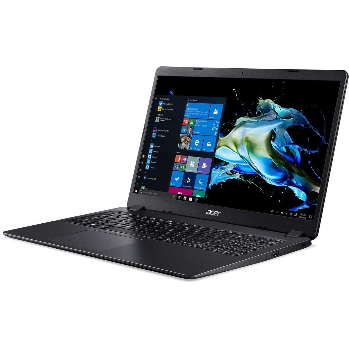 Ноутбук Acer Extensa 15 EX215-52-30GD Core i3 1005G1 8Gb SSD256Gb Intel UHD Graphics 15.6 IPS FHD (1920x1080) Windows 10 Professional black WiFi BT Cam (NX.EG8EX.00N)