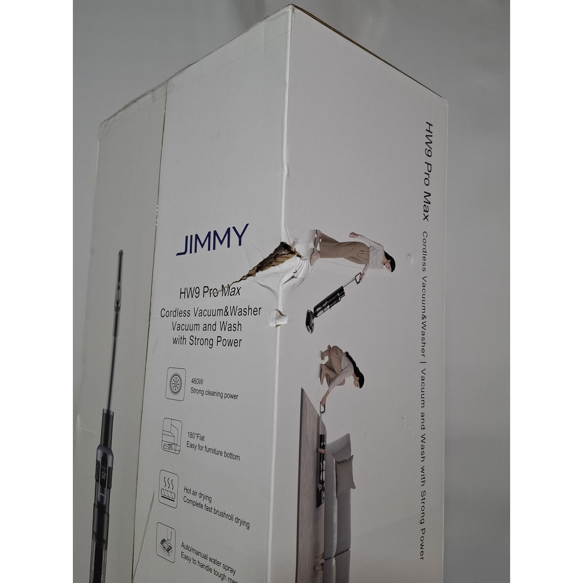 Пылесос моющий Jimmy HW9 Pro Max, черный
