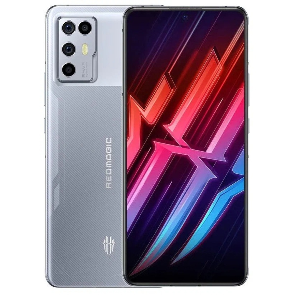 Купить Смартфон Nubia Red Magic 6R 5G 12/256Gb (Цвет: Mercury Silver)  NX666J в СПб недорого | Выгодные цены на Смартфон Nubia Red Magic 6R 5G  12/256Gb (Цвет: Mercury Silver) NX666J, покупка в