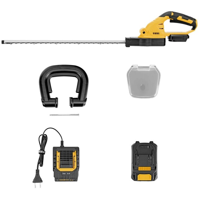 Кусторез аккумуляторный DENZEL HTD-510 (Цвет: Yellow)