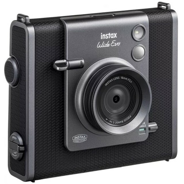 Фотоаппарат моментальной печати Fujifilm Instax Wide Evo, черный