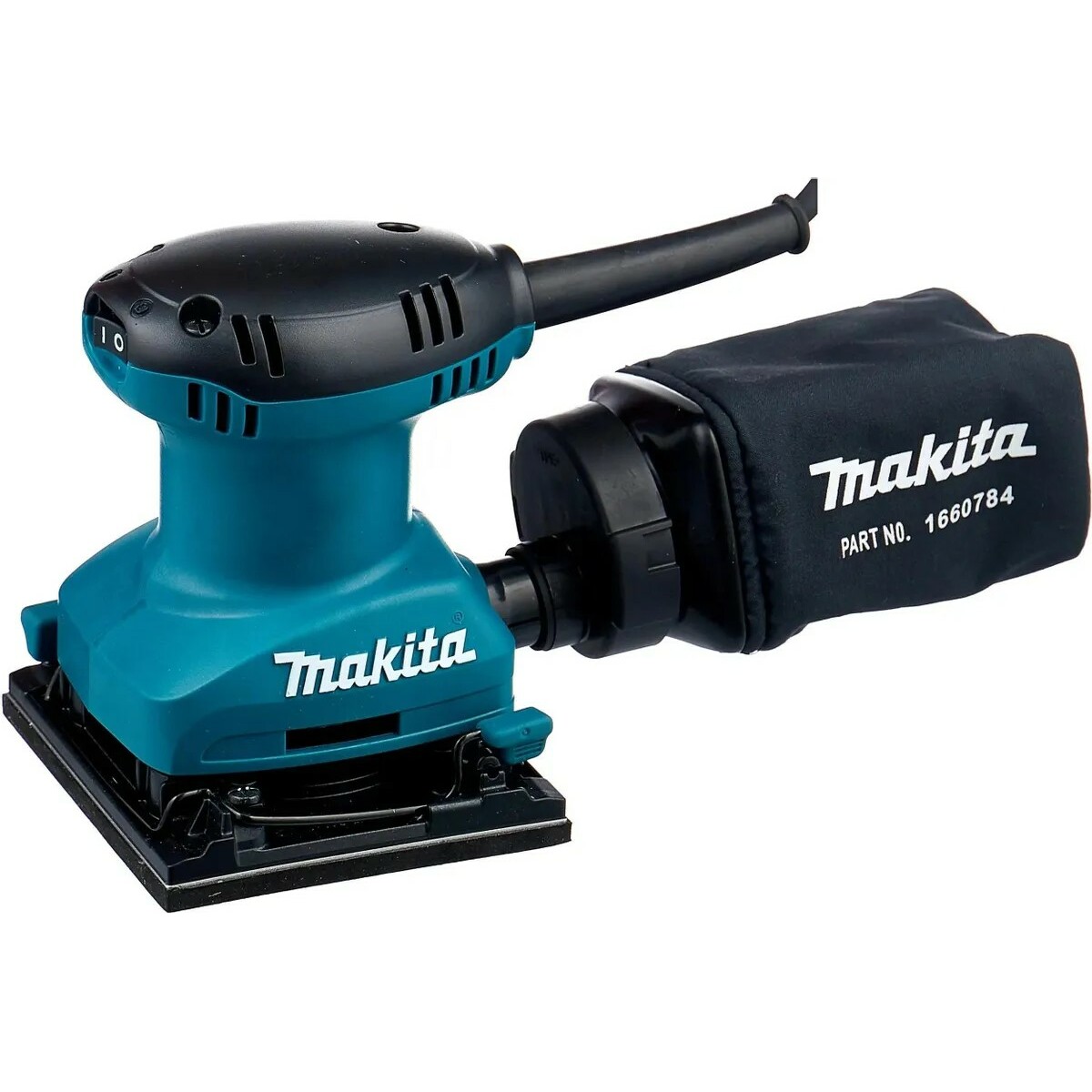 Виброшлифовальная машина Makita BO4557 (Цвет: Blue)