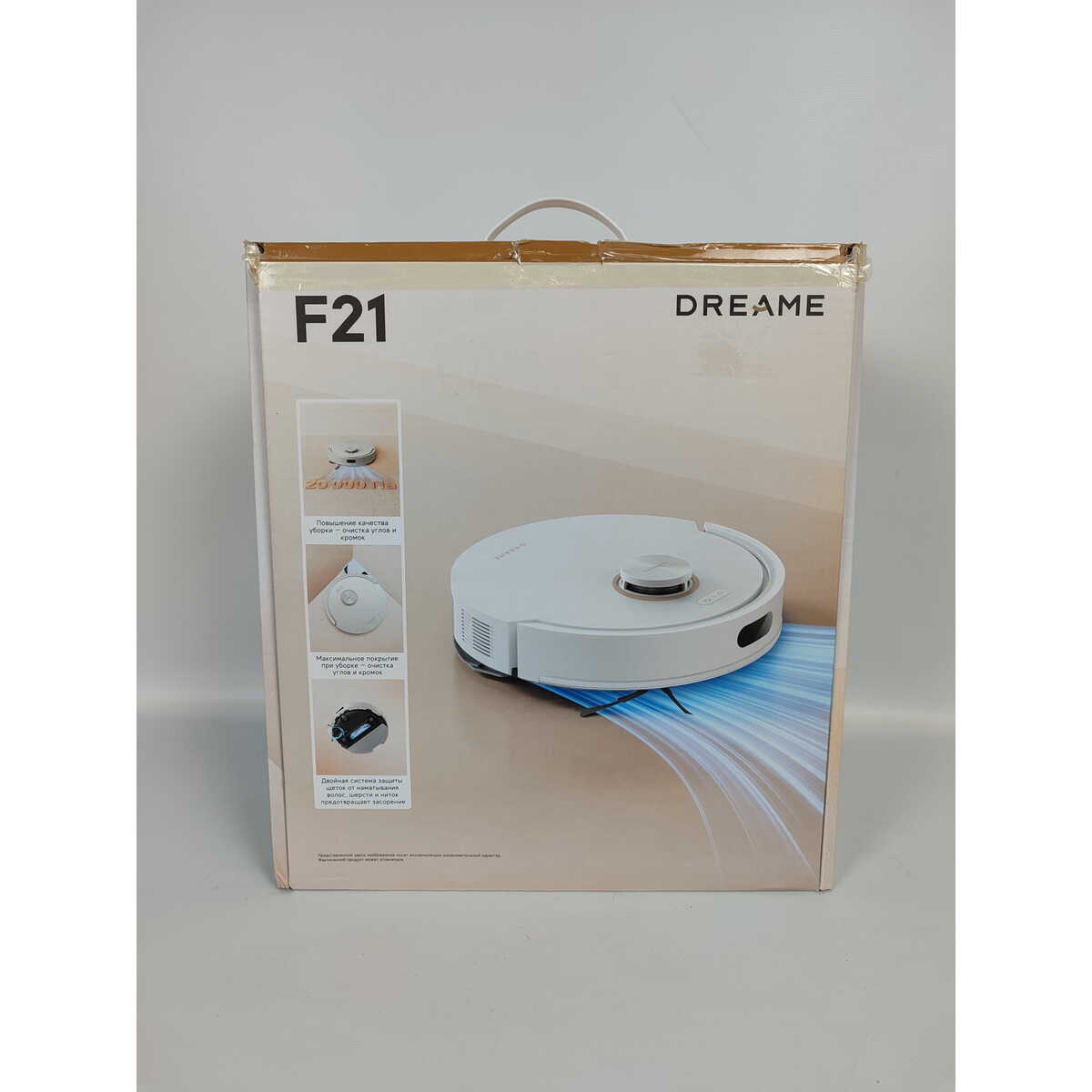 Робот-пылесос Dreame F21, белый