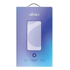 Защитное стекло Alwio FullGlue для смартфона Apple iPhone 12 / 12 Pro, черный