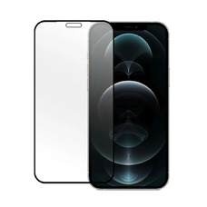 Защитное стекло Alwio FullGlue для смартфона Apple iPhone 12 / 12 Pro, черный