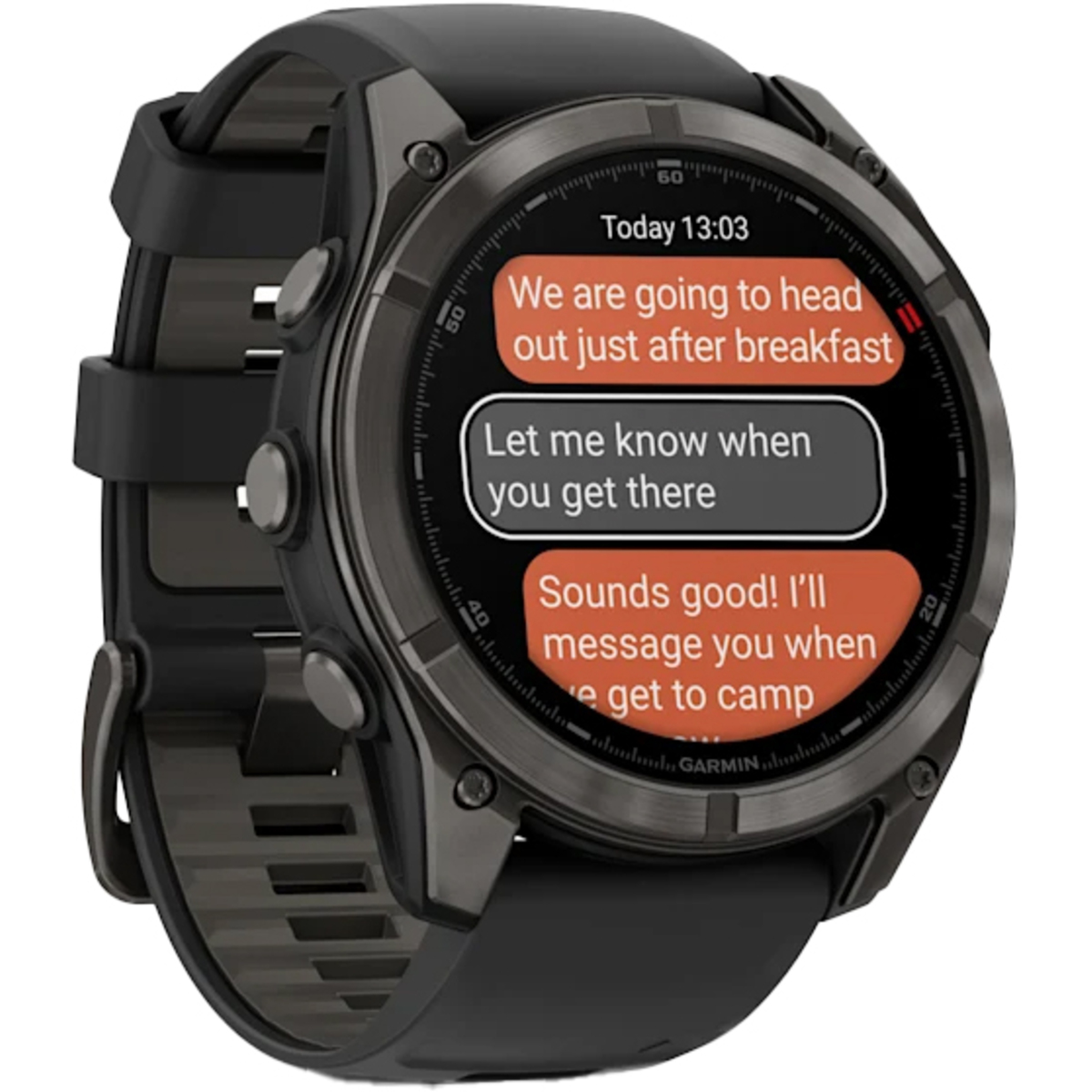 Умные часы Garmin Fenix 8 Pro 51mm Amoled Sapphire (Цвет: Black / Pebble Gray)