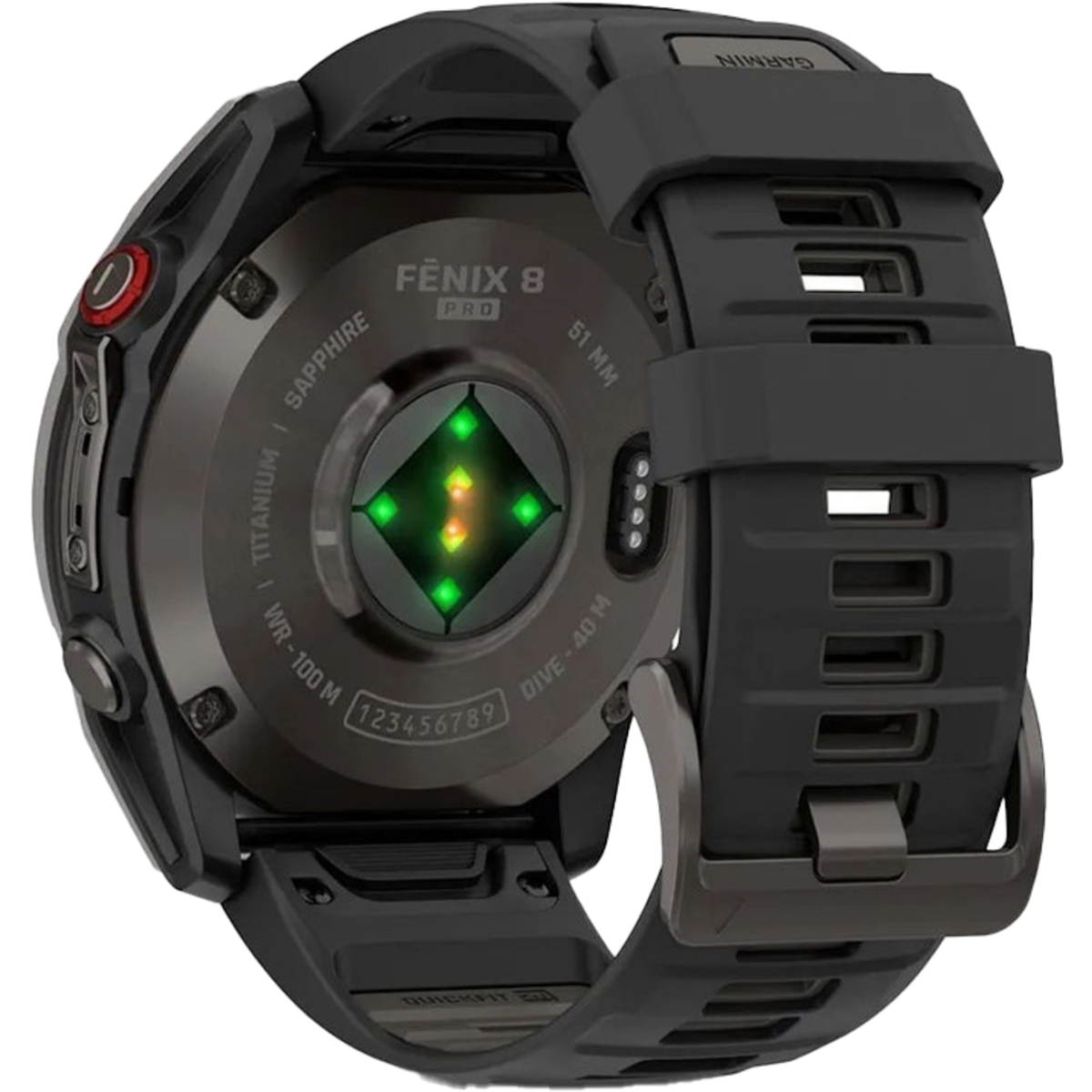 Умные часы Garmin Fenix 8 Pro 51mm Amoled Sapphire (Цвет: Black / Pebble Gray)