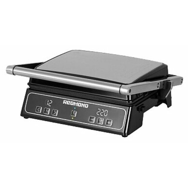 Электрогриль Redmond SteakMaster RGM-M809 (Цвет: Black / Silver)