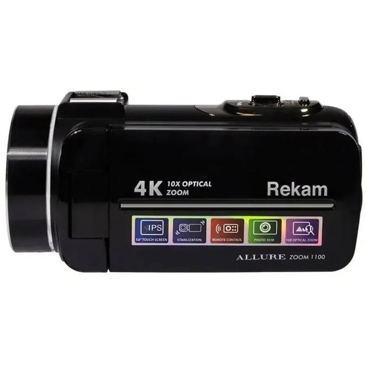 Видеокамера Rekam Allure zoom 1100, черный 