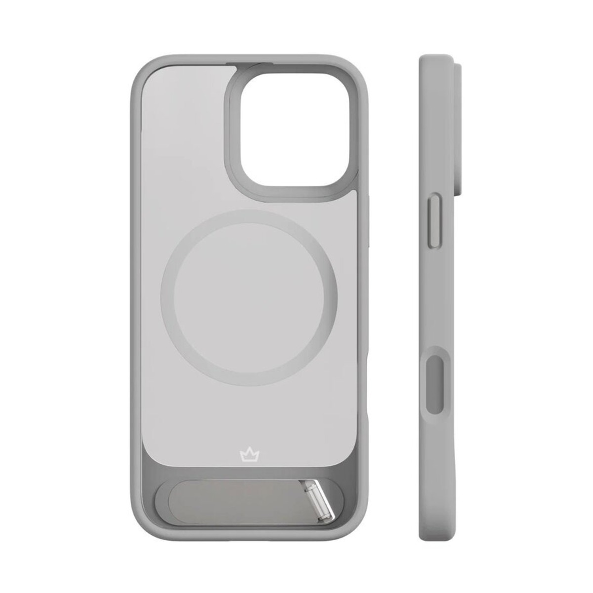 Чехол-накладка VLP Reels Case with MagSafe для смартфона Apple iPhone 16 Pro (Цвет: Grey)