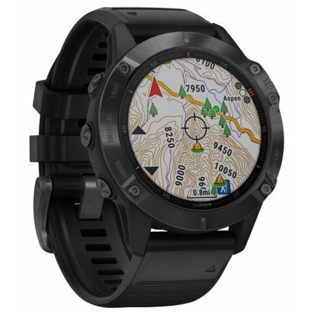 Умные часы Garmin Fenix 6 Pro, черный