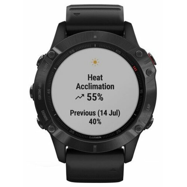 Умные часы Garmin Fenix 6 Pro, черный