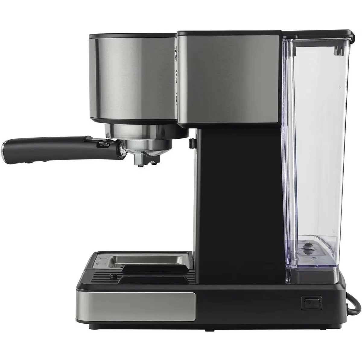 Кофеварка рожковая Polaris PCM 1536E Adore Cappuccino (Цвет: Inox/Black)