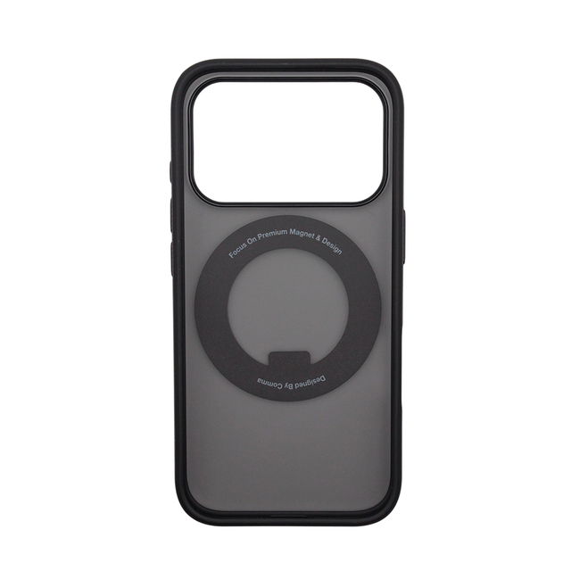 Чехол-накладка Comma Joy Elegant Magnetic 360 Rotating Stand Case для iPhone 17 Pro (Цвет: Black)
