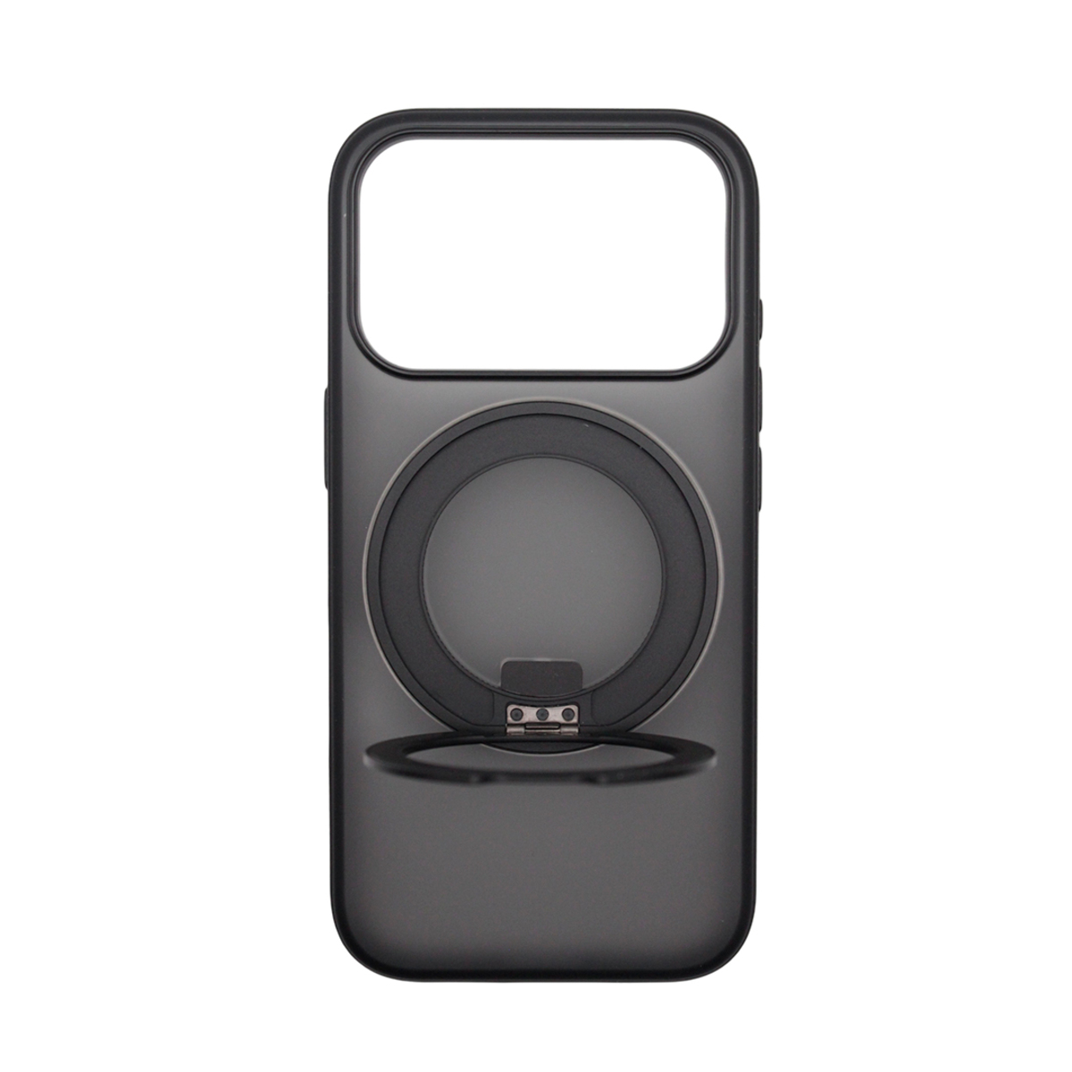 Чехол-накладка Comma Joy Elegant Magnetic 360 Rotating Stand Case для iPhone 17 Pro (Цвет: Black)