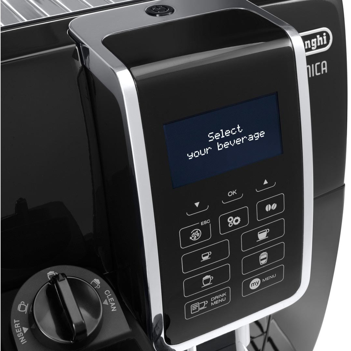 Кофемашина DeLonghi Dinamica ECAM 350.55, черный