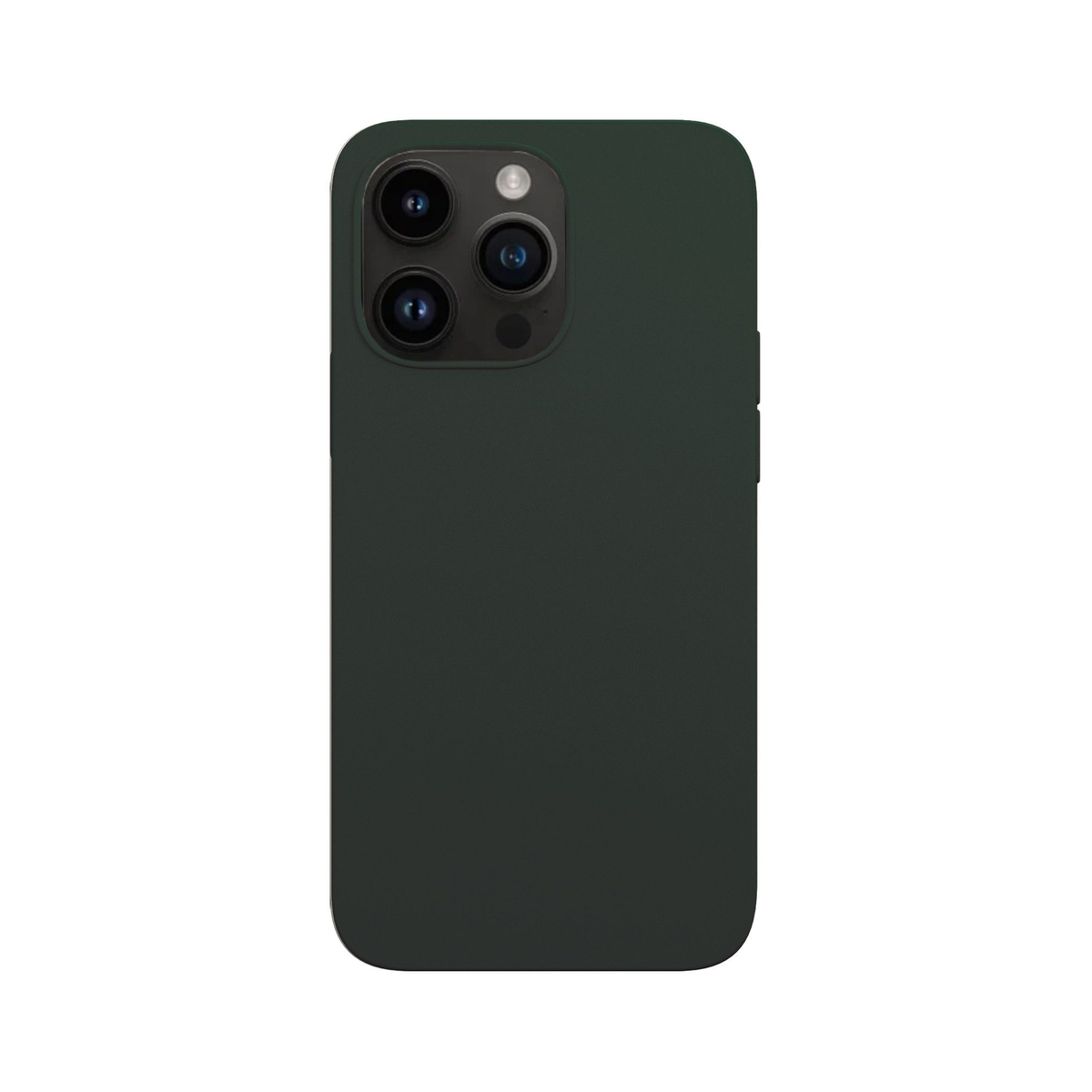 Чехол-накладка VLP Silicone Case with MagSafe для смартфона Apple iPhone 14 Pro Max (Цвет: Dark Green)