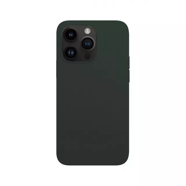 Чехол-накладка VLP Silicone Case with MagSafe для смартфона Apple iPhone 14 Pro Max (Цвет: Dark Green)