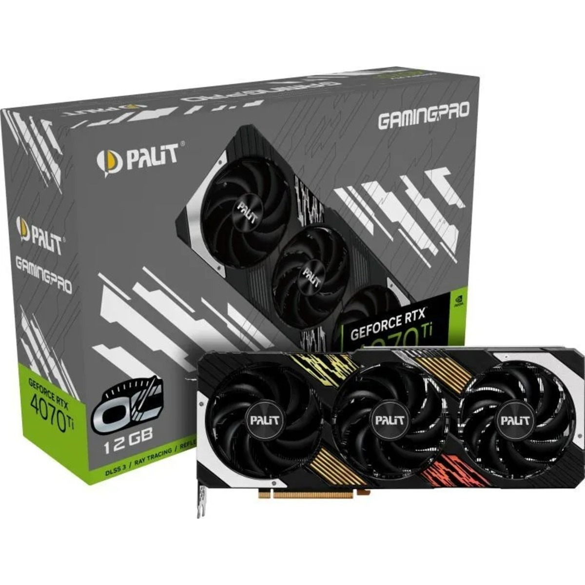 Видеокарта Palit GeForce RTX 4070 Ti GamingPro OC 12G (NED407TT19K9-1043A)