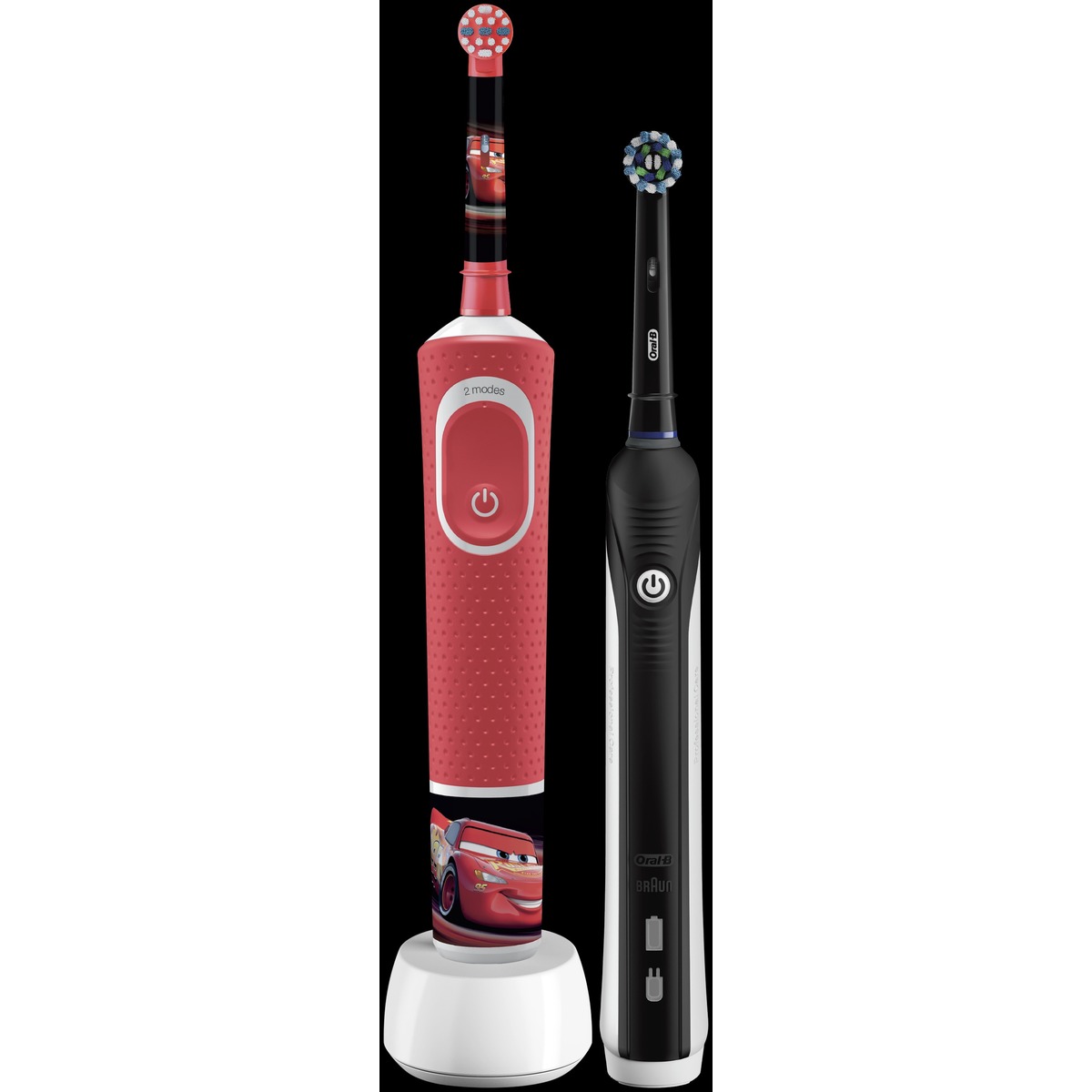 Набор электрических зубных щеток Oral-B D16.513.1U+D100.410.2K (Цвет: Red / Black)