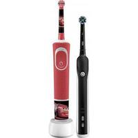 Набор электрических зубных щеток Oral-B D16.513.1U+D100.410.2K (Цвет: Red/Black)