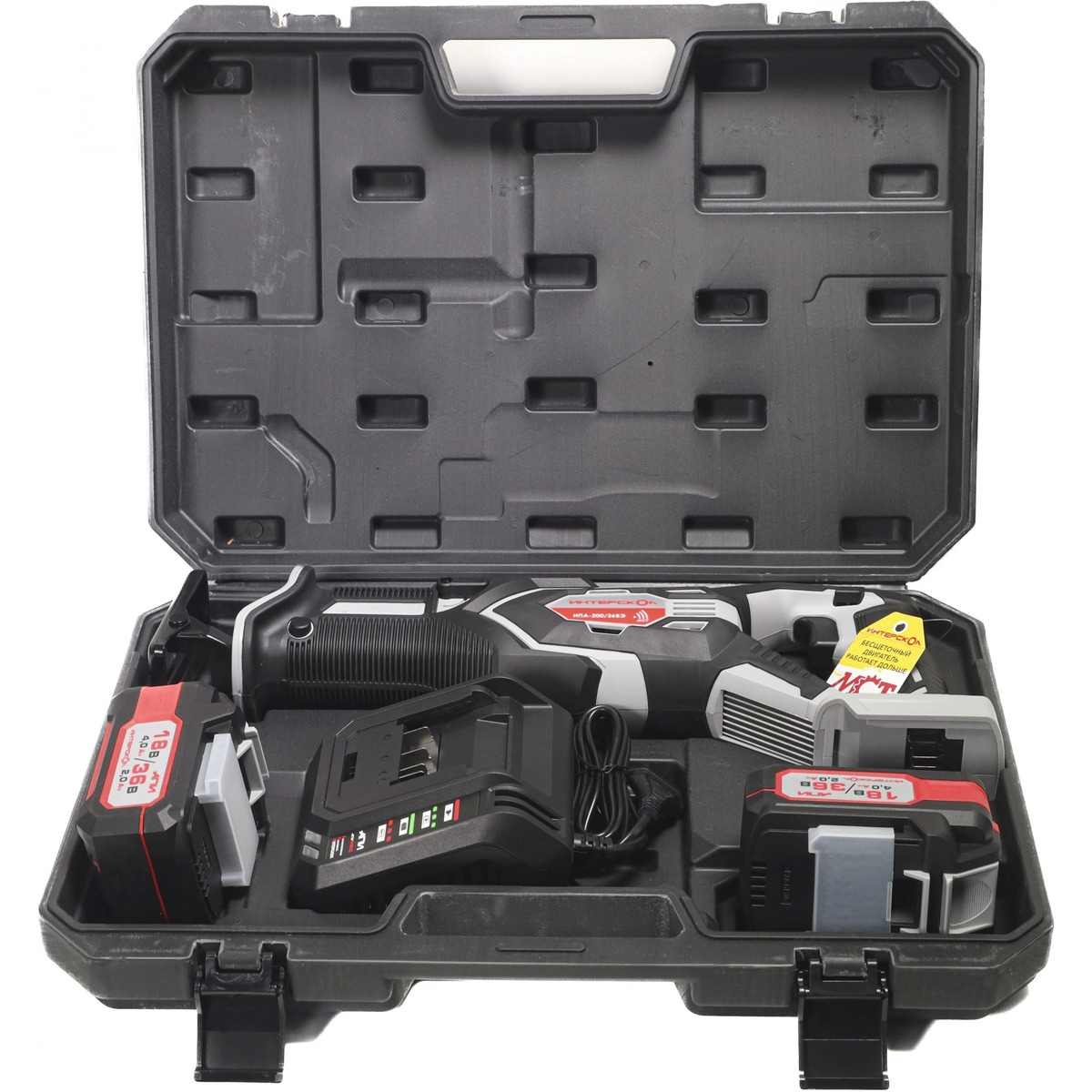 Сабельная пила Интерскол НПА-200 / 36В (Цвет: Gray)