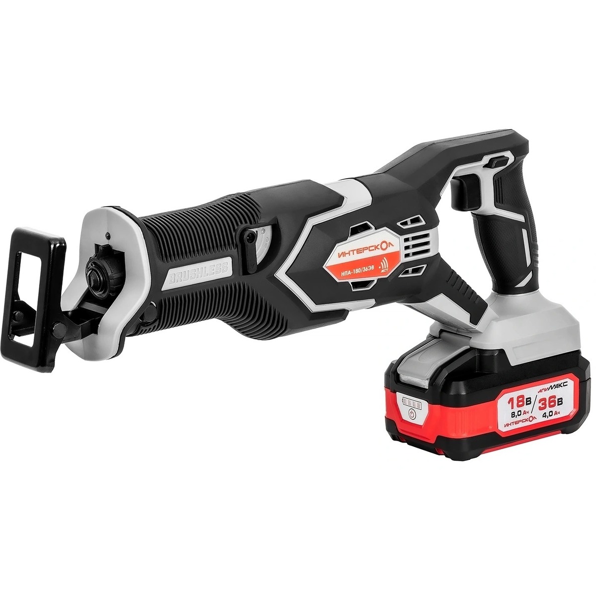 Сабельная пила Интерскол НПА-200 / 36В (Цвет: Gray)