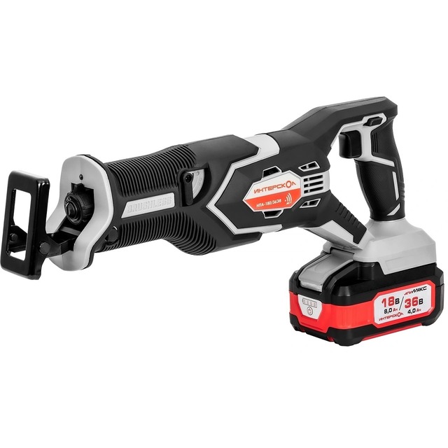 Сабельная пила Интерскол НПА-200 / 36В (Цвет: Gray) Сабельная пила Интерскол НПА-200 / 36В (Цвет: Gray)