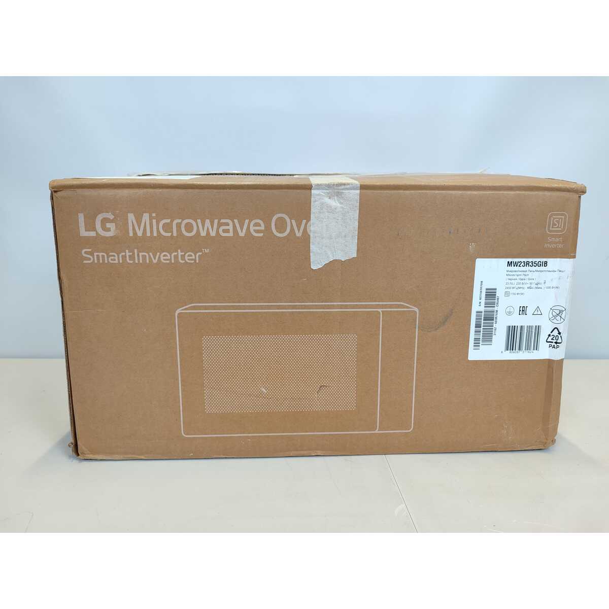 Микроволновая печь LG MW23R35GIB, черный