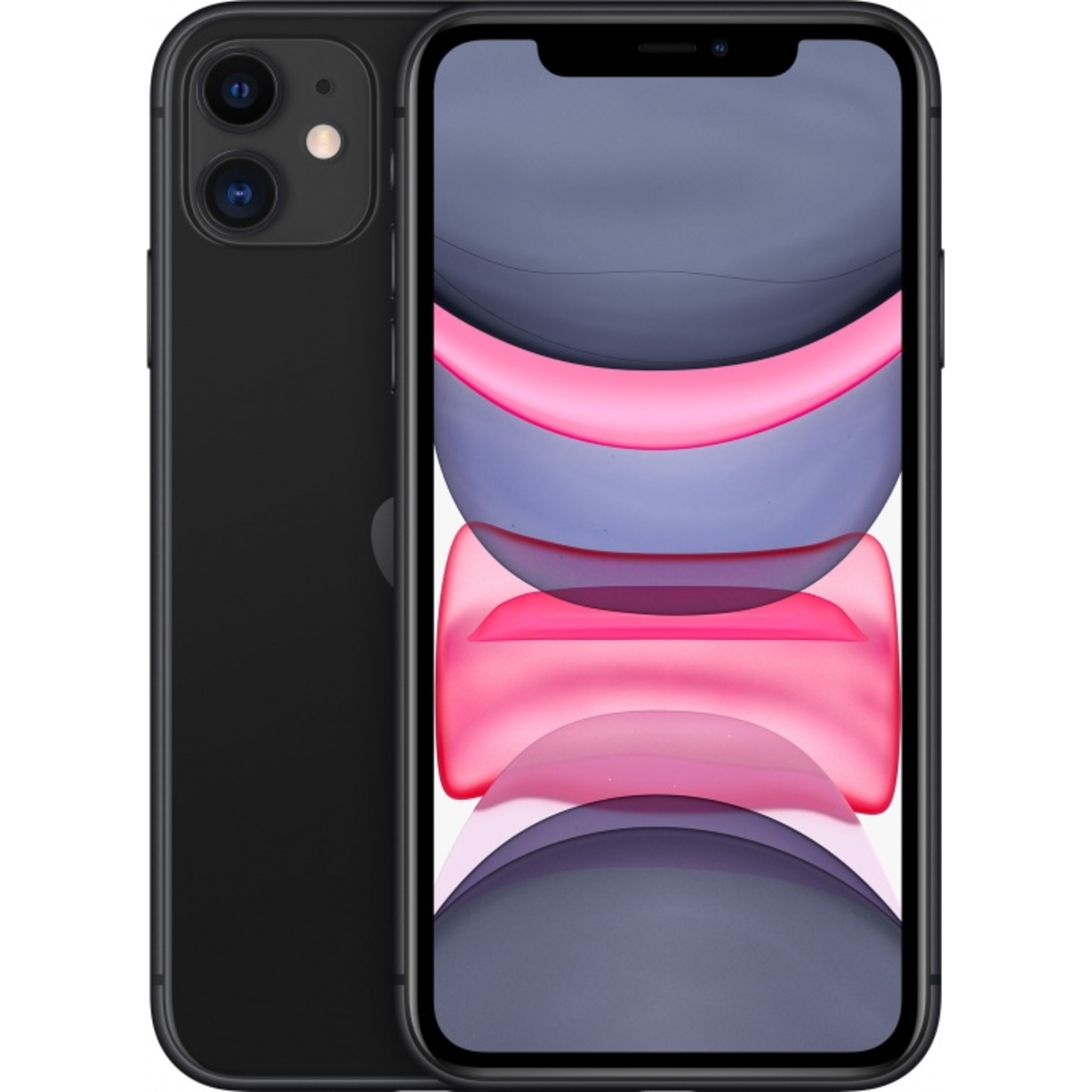 Смартфон Apple iPhone 11 64Gb MWLT2RU / A (NFC), черный