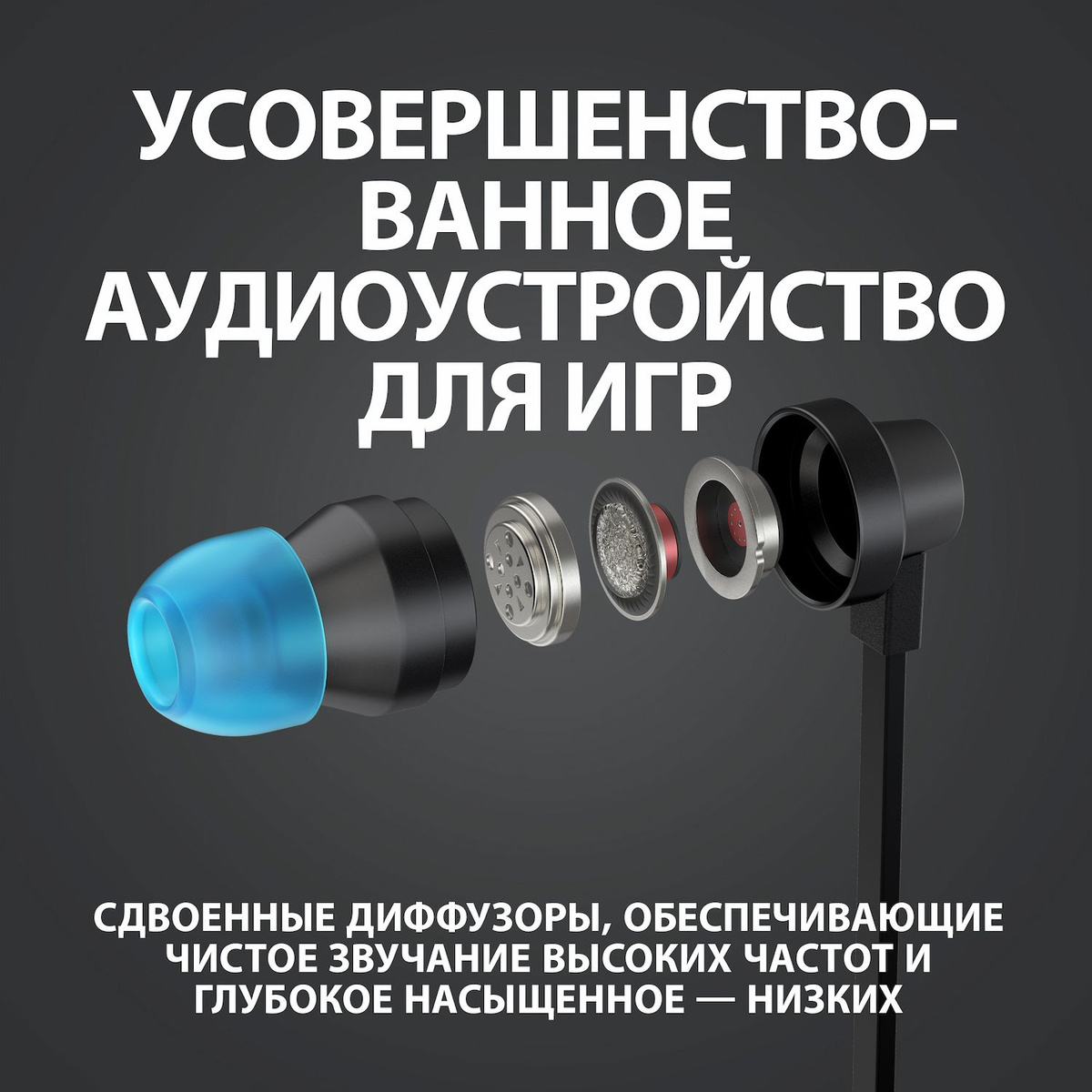 Наушники Logitech G333 (Цвет: Black)