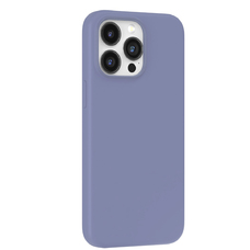 Чехол-накладка Devia Nature Series Silicone Case для iPhone 15 Pro (Цвет: Blue)