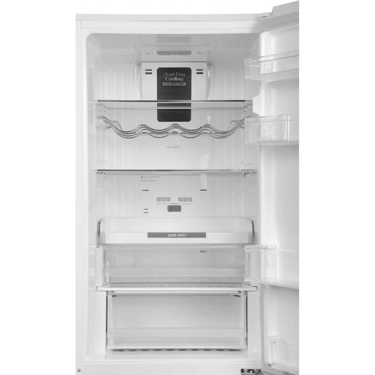 Холодильник Hitachi R-BG410PUC6X GPW, белый