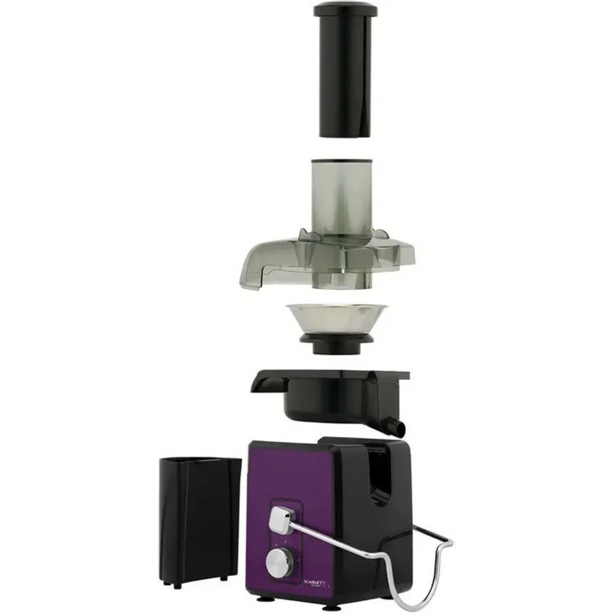 Соковыжималка центробежная Scarlett MaxPower SC-JE50S48 (Цвет: Purple/Black)