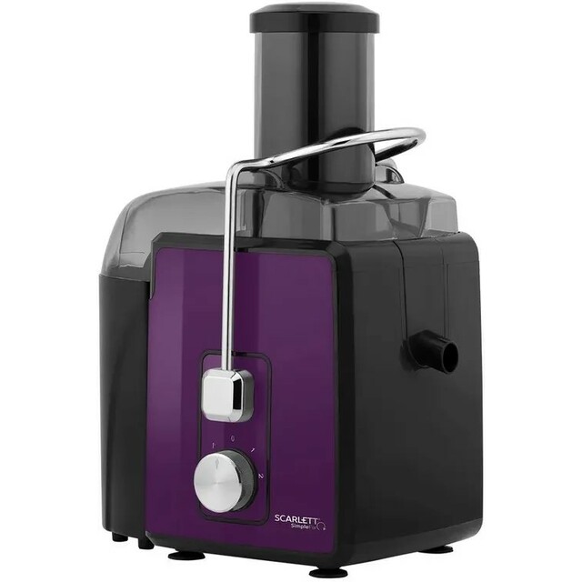 Соковыжималка центробежная Scarlett MaxPower SC-JE50S48 (Цвет: Purple / Black)