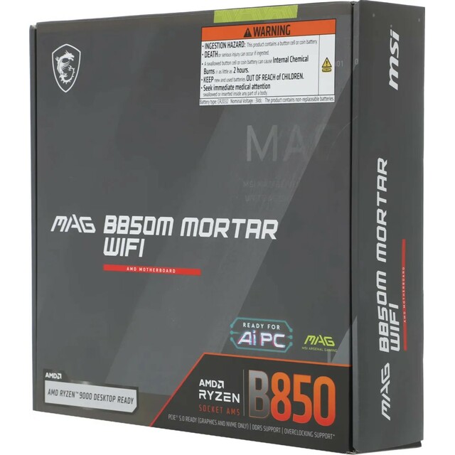 Материнская плата MSI MAG B850M MORTAR WIFI 