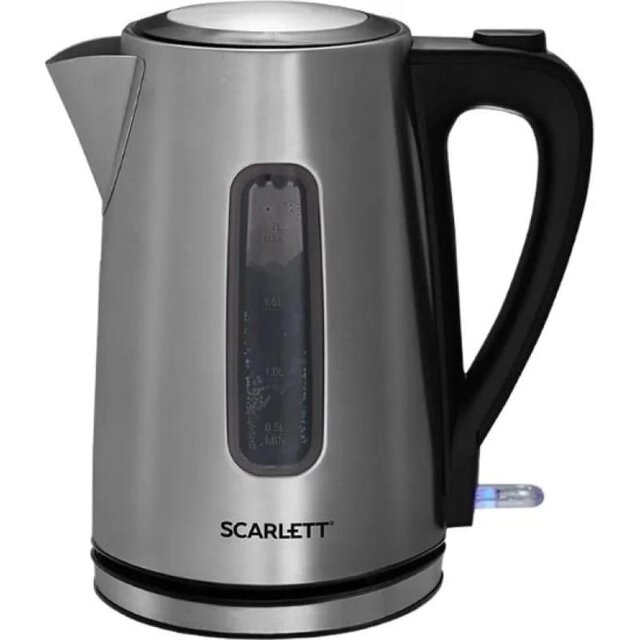 Чайник электрический Scarlett SC-EK21S13 (Цвет: Silver / Black) Чайник электрический Scarlett SC-EK21S13 (Цвет: Silver / Black)