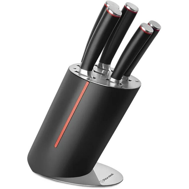Набор кухонных ножей Rondell Urban Ultimate RD-1130 (Цвет: Black / Red)