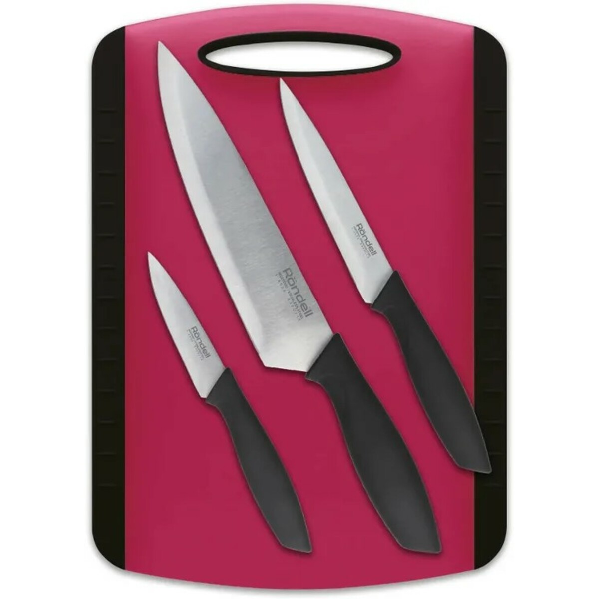 Набор кухонных ножей Rondell Sorge RD-1976 (Цвет: Red / Black)