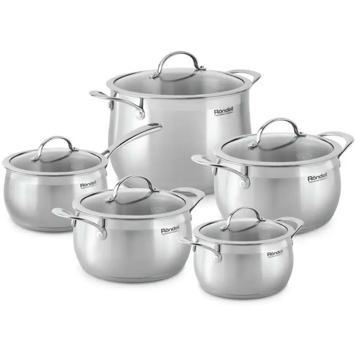 Набор посуды Rondell Admiring RDS-1305 (Цвет: Inox)