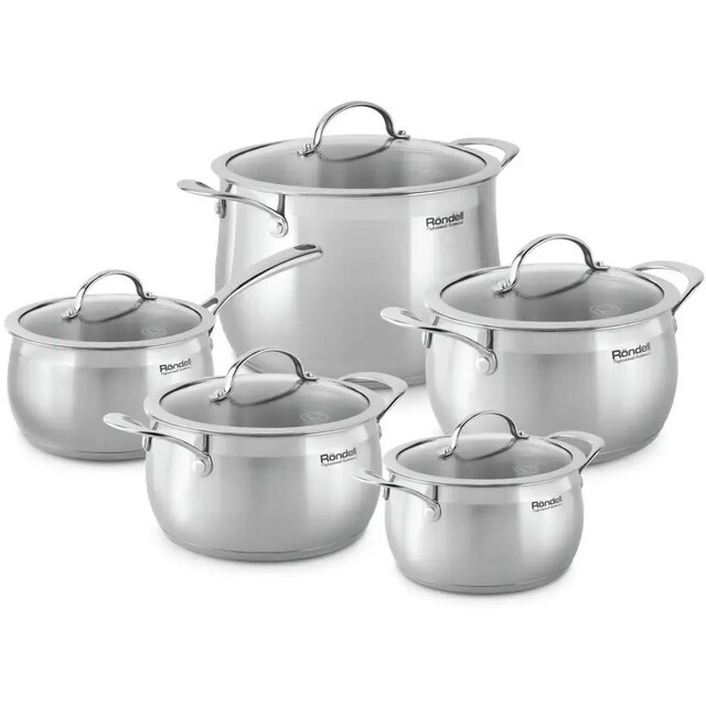 Набор посуды Rondell Admiring RDS-1305 (Цвет: Inox)