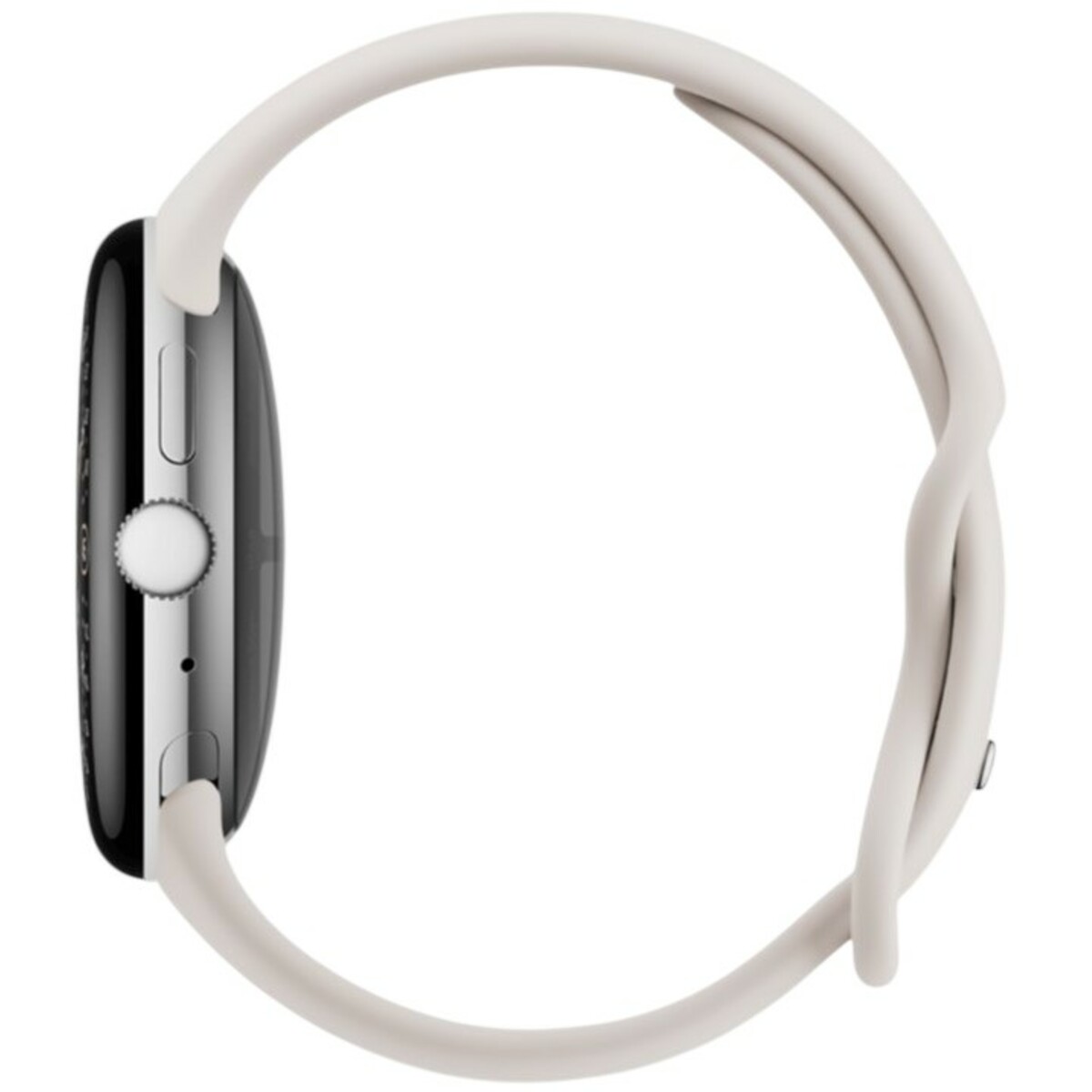 Умные часы Google Pixel Watch 4 45mm (Цвет: Polished Silver / Porcelain)