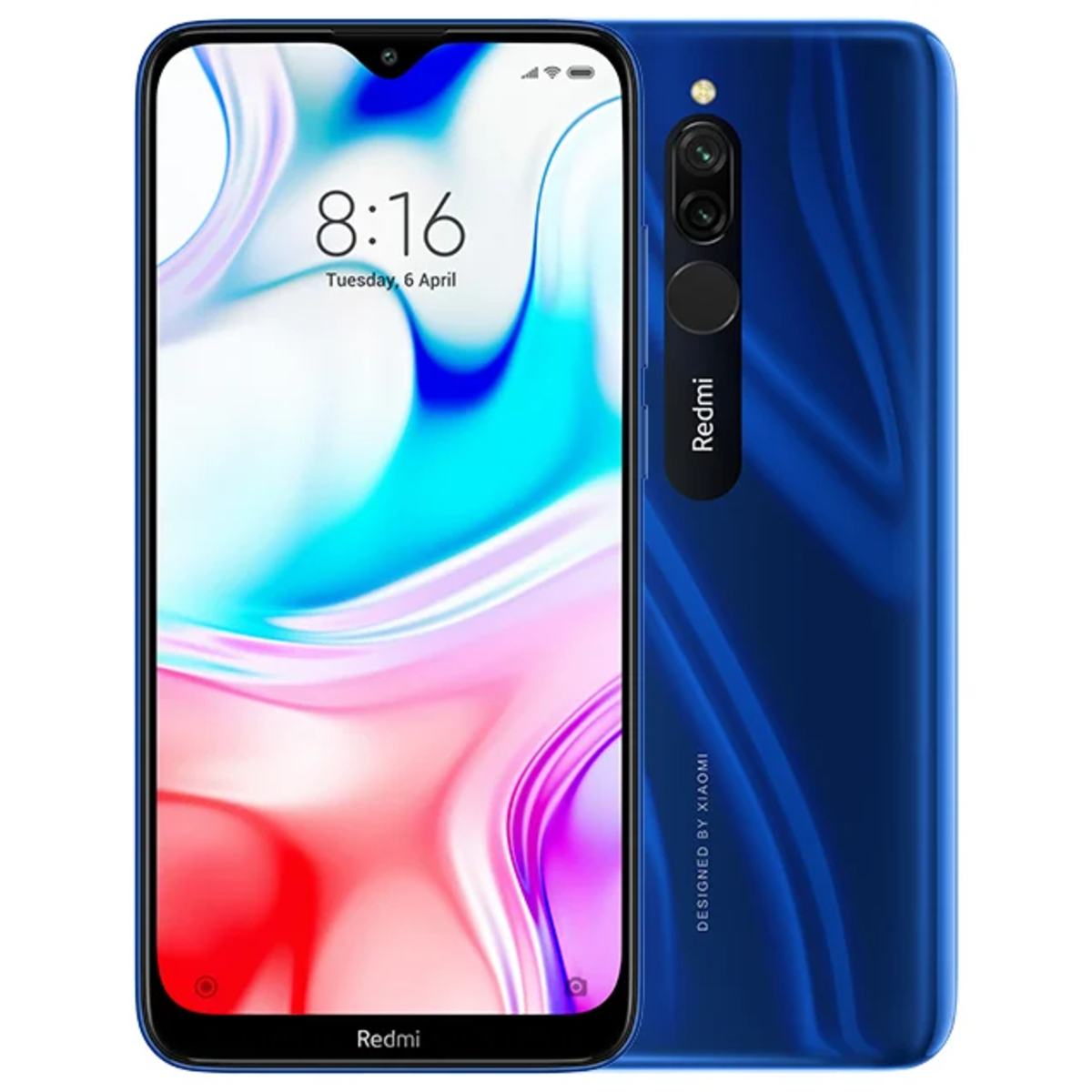 Купить Смартфон Xiaomi Redmi 8 3/32Gb Global (Цвет: Sapphire Blue)  M1908C3IG в СПб недорого | Выгодные цены на Смартфон Xiaomi Redmi 8 3/32Gb  Global (Цвет: Sapphire Blue) M1908C3IG, покупка в кредит (Артикул 00209190)