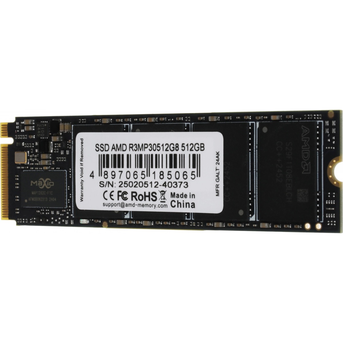 Накопитель SSD AMD PCIe 3.0 x4 512GB R3MP30512G8